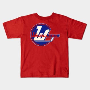 Defunct Calgary Wranglers Hockey Kids T-Shirt